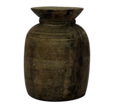 Hand Made Wooden Pot-05
